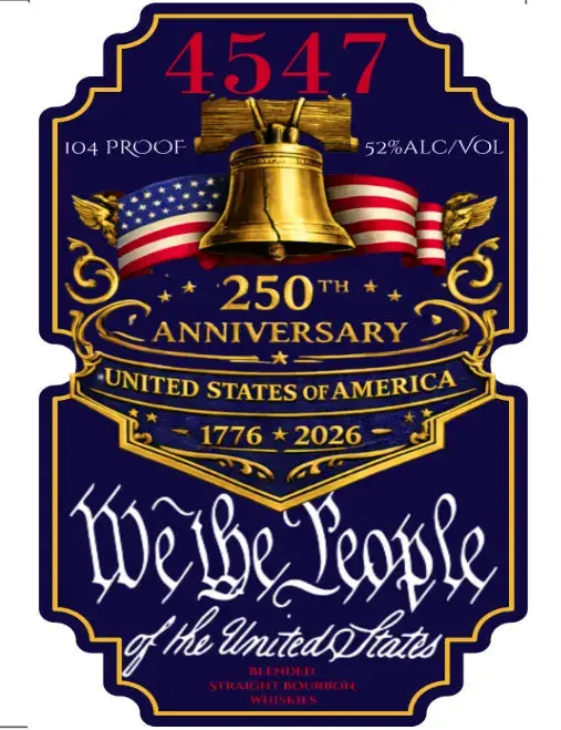 4547 250th Anniversary Straight Bourbon Whiskey - Image 4