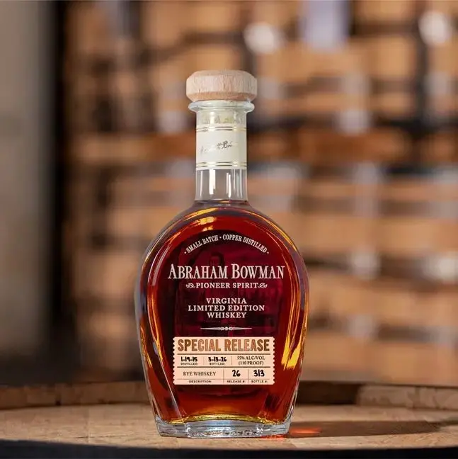 Abraham Bowman Special Release #26 Virginia Rye Whiskey