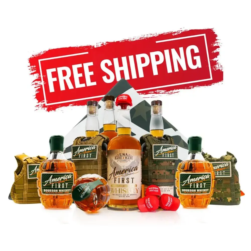 America First Straight Bourbon Whiskey 7 Pack