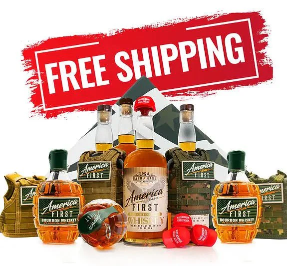 America First Straight Bourbon Whiskey 7 Pack - Image 2