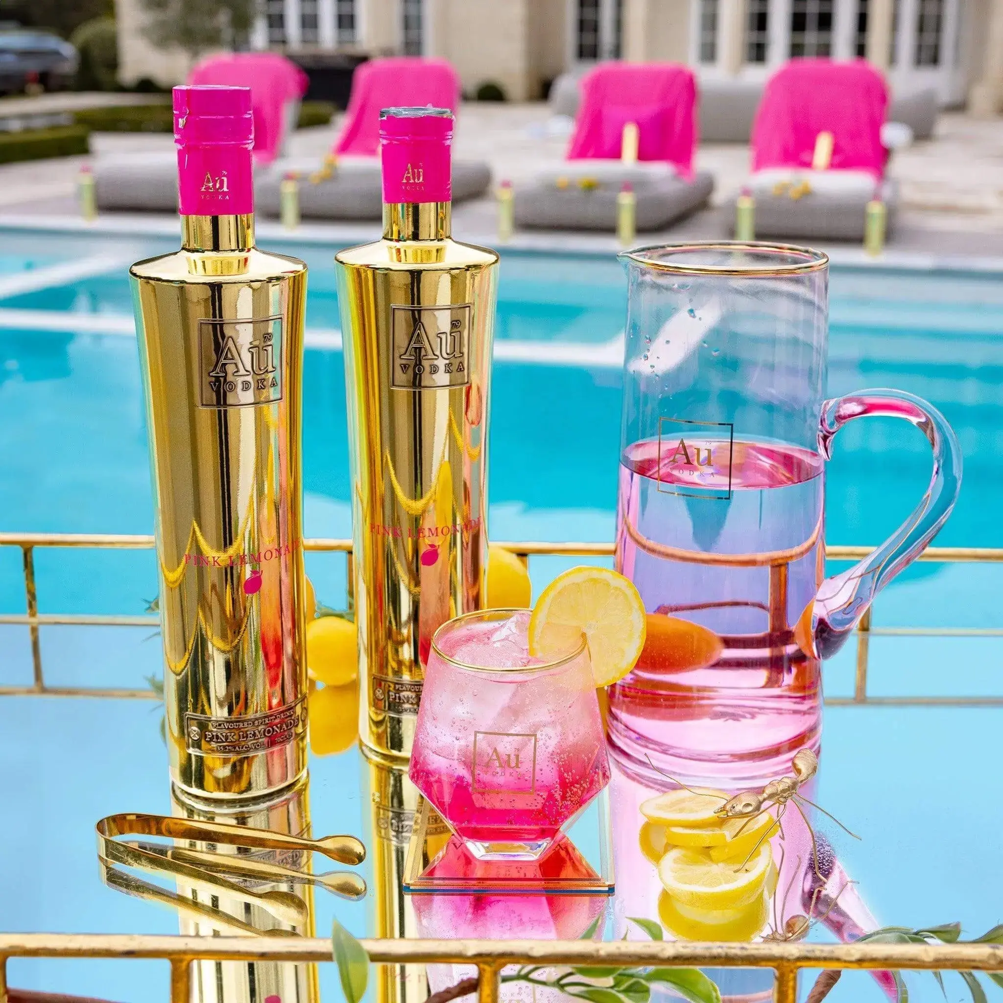 Au Vodka Pink Lemonade - Image 2