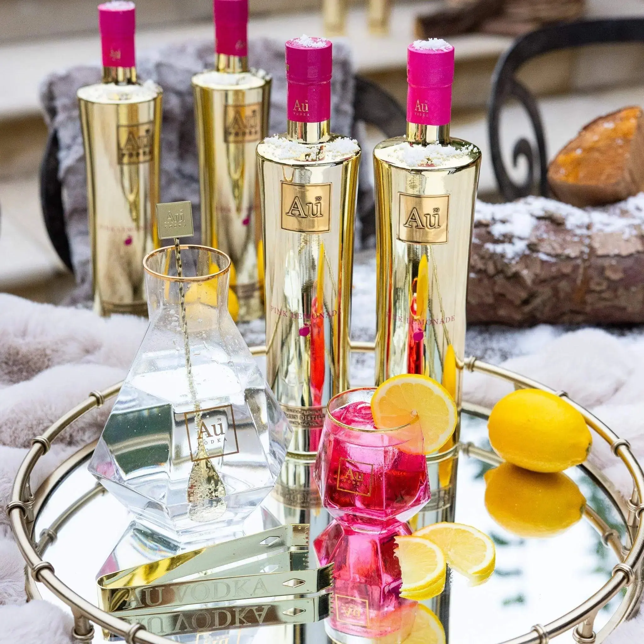Au Vodka Pink Lemonade - Image 3