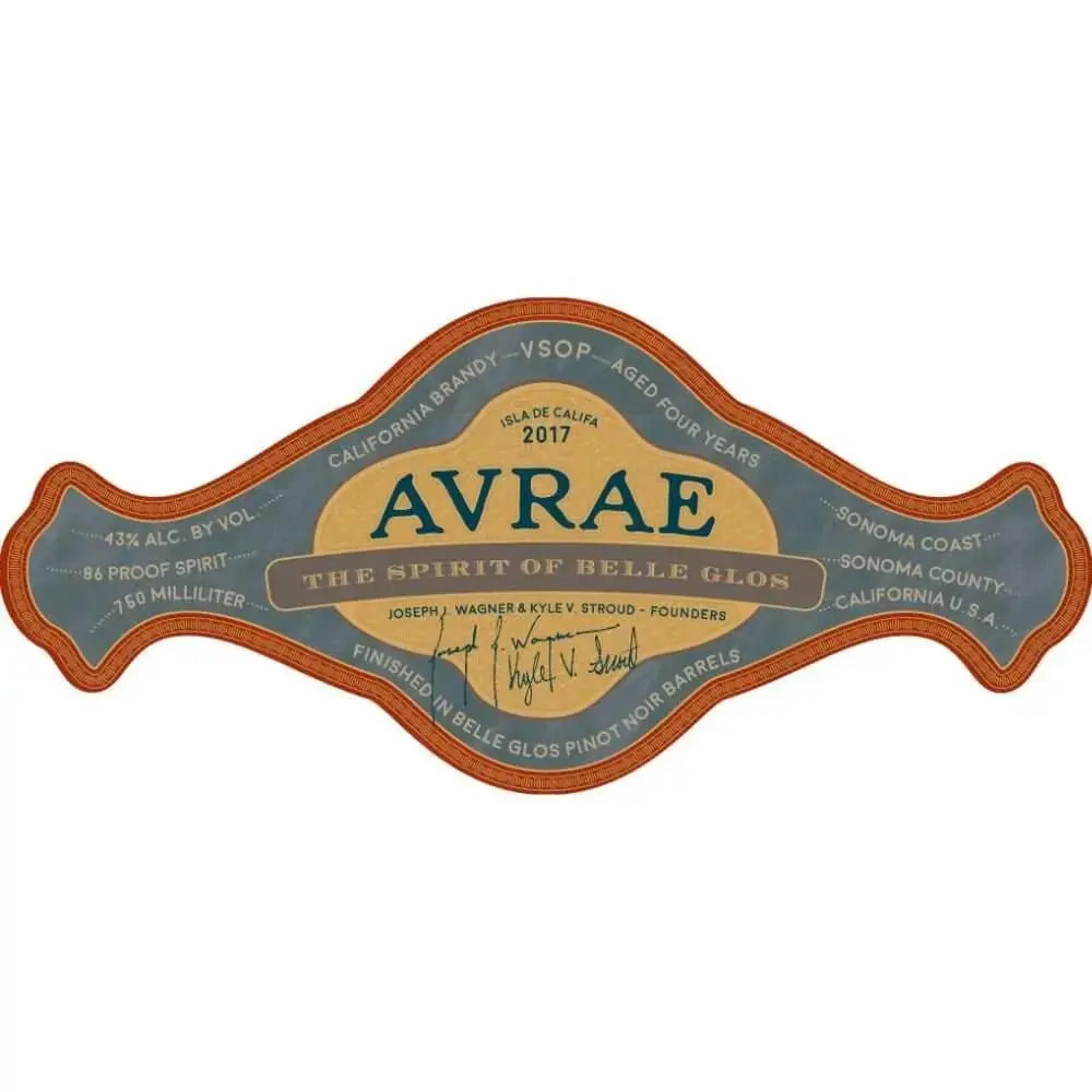Avrae VSOP Brandy Finished in Belle Glos Pinot Noir Barrels - Image 2