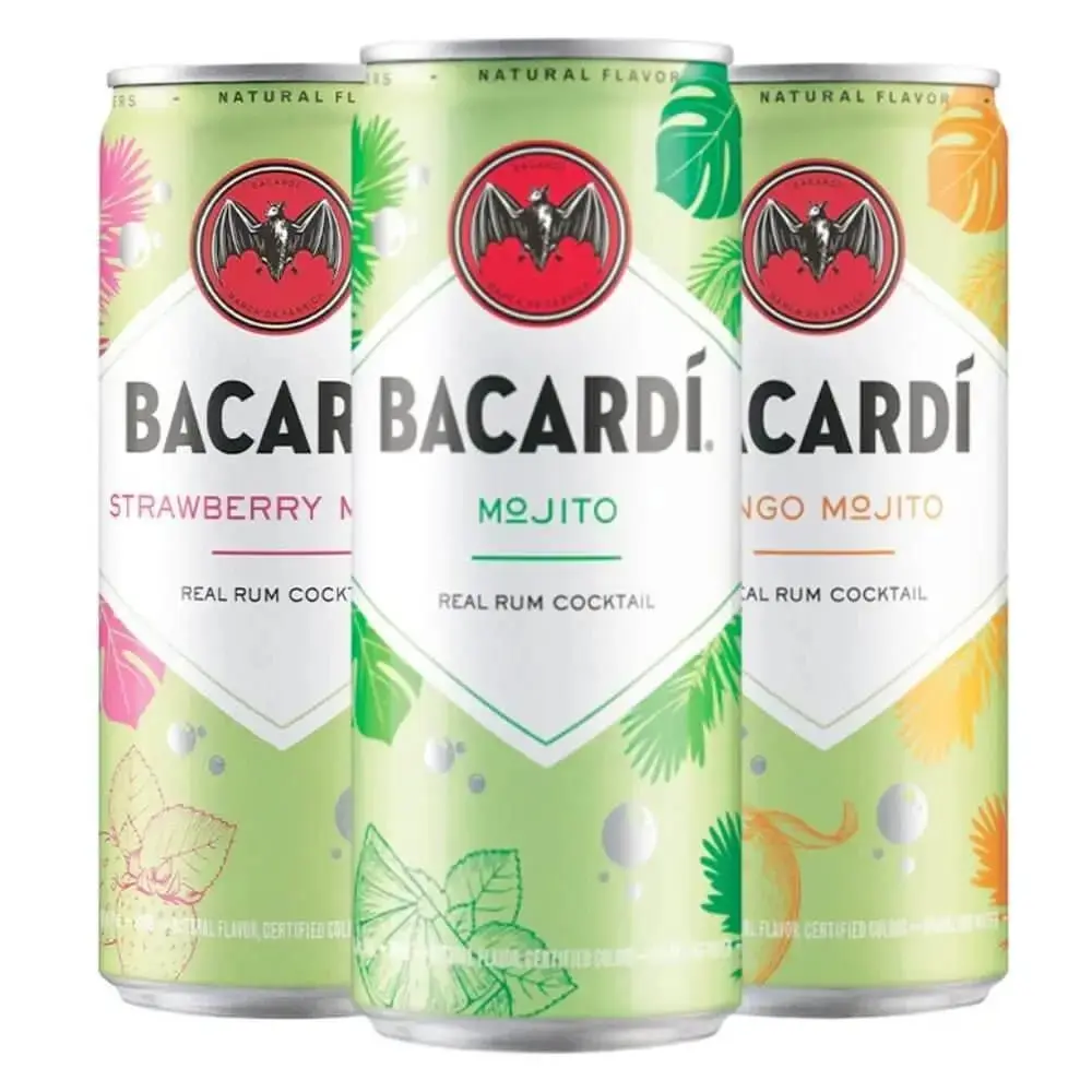 BacardĂ Mojito Cocktail Variety 6pk