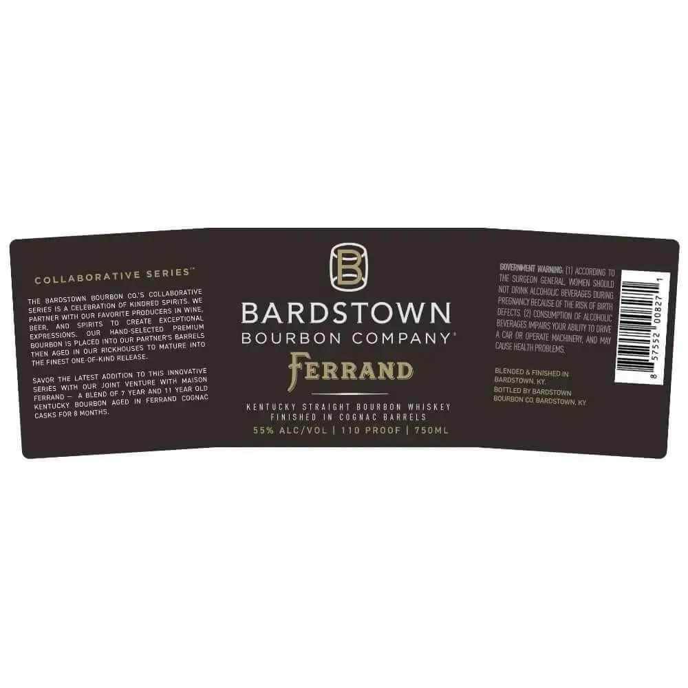 Bardstown Bourbon Collaborative Series Ferrand Cognac Cask Finish - Image 3