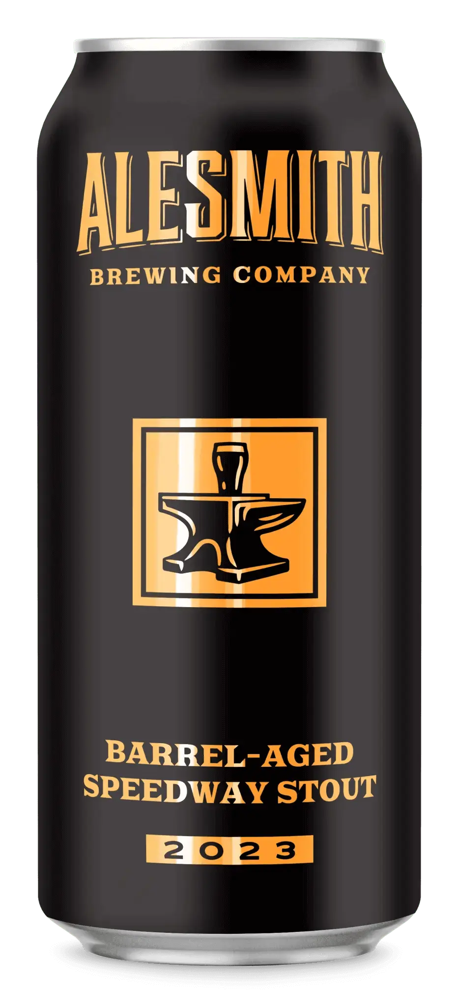 AleSmith Barrel-Aged Speedway Stout (2023, 13.3% ABV) 16oz can