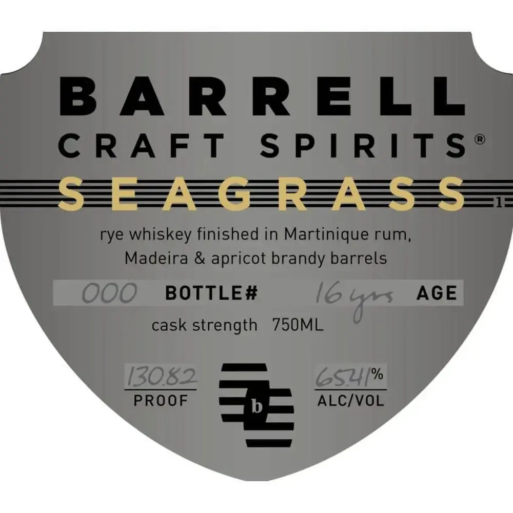 Barrell Craft Spirits Seagrass 16 Year Old Rye - Image 2