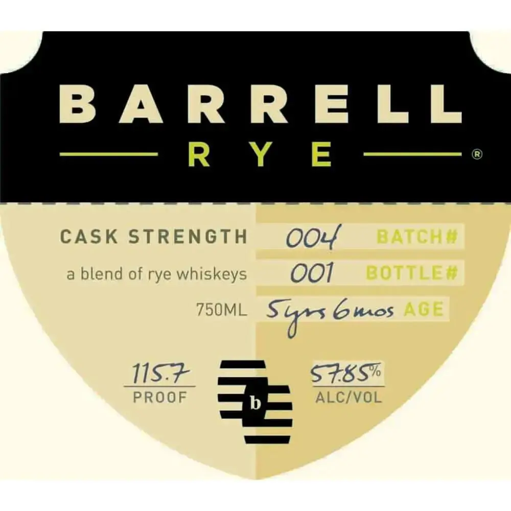 Barrell Rye Batch 004 - Image 2