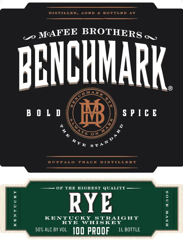 Benchmark Kentucky Straight Rye Whiskey