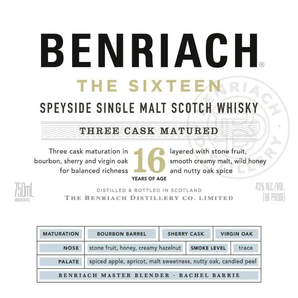 BenRiach The Sixteen - Image 2