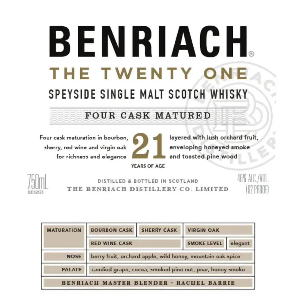 BenRiach The Twenty One