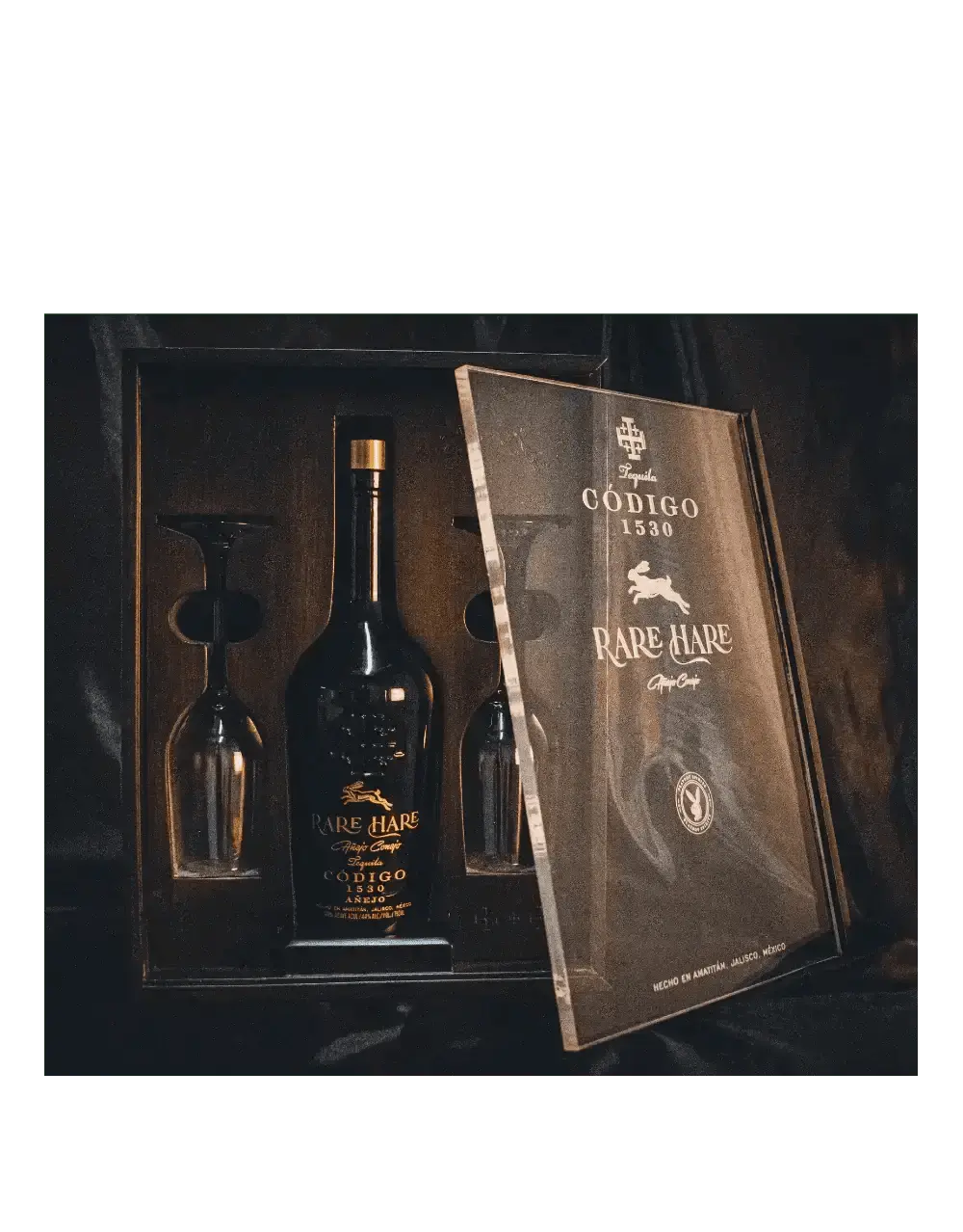 Código X Playboy Rare Hare Limited Edition Double Barrel Añejo Tequila 2nd Edition - Image 2