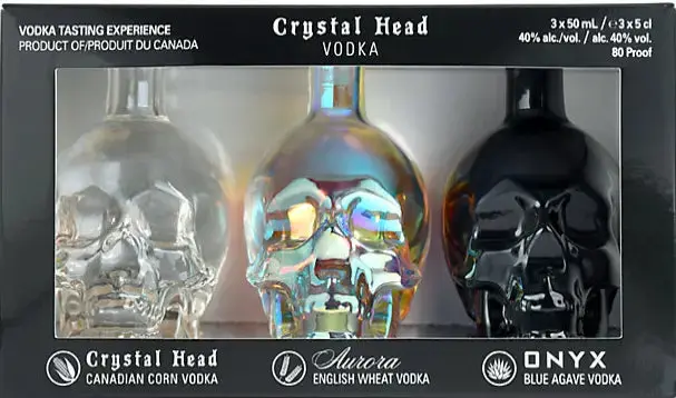 Crystal Head Vodka 3 x 50ml Mini Pack - Image 2