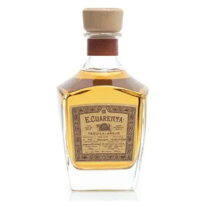 E Cuarenta Tequila Añejo