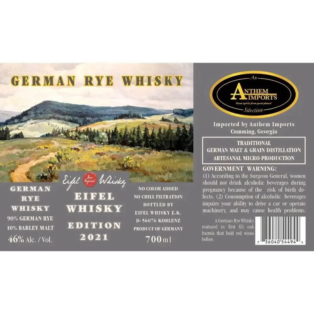 Eifel German Rye Whisky 2021 Edition - Image 2