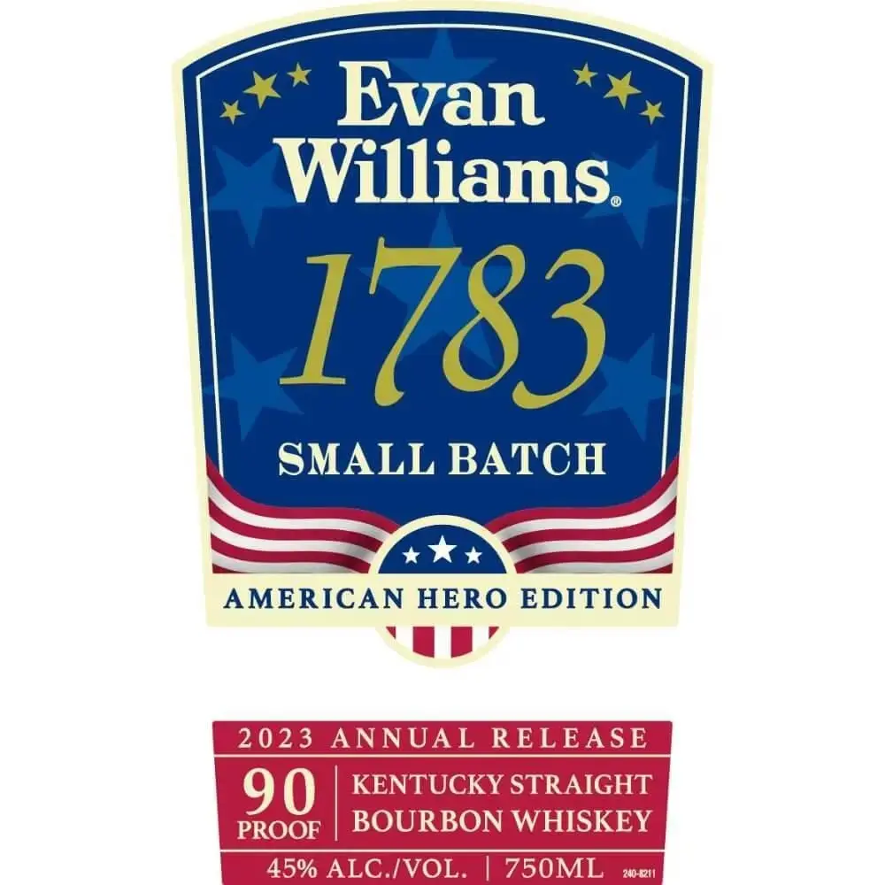 Evan Williams 1783 American Hero Edition 2023 Release 1.75 Liter - Image 2