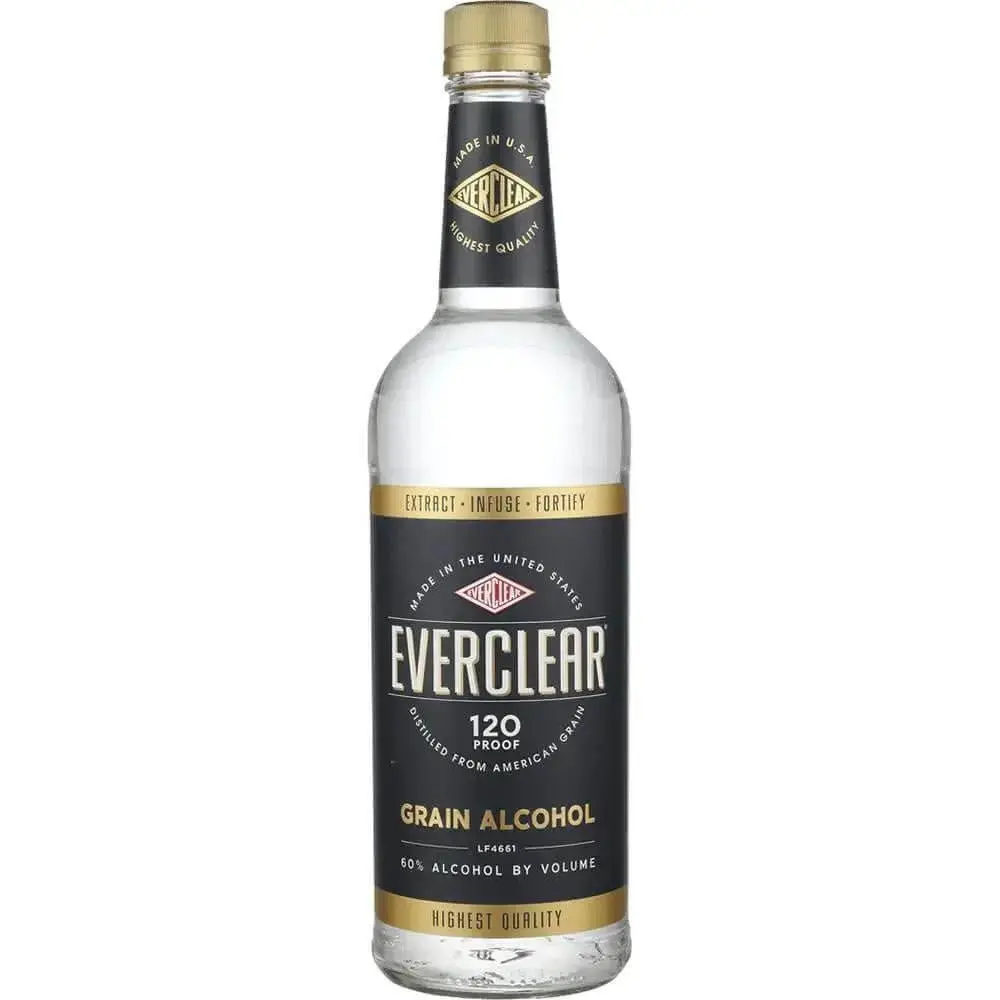 Everclear Grain Alcohol 120 1L