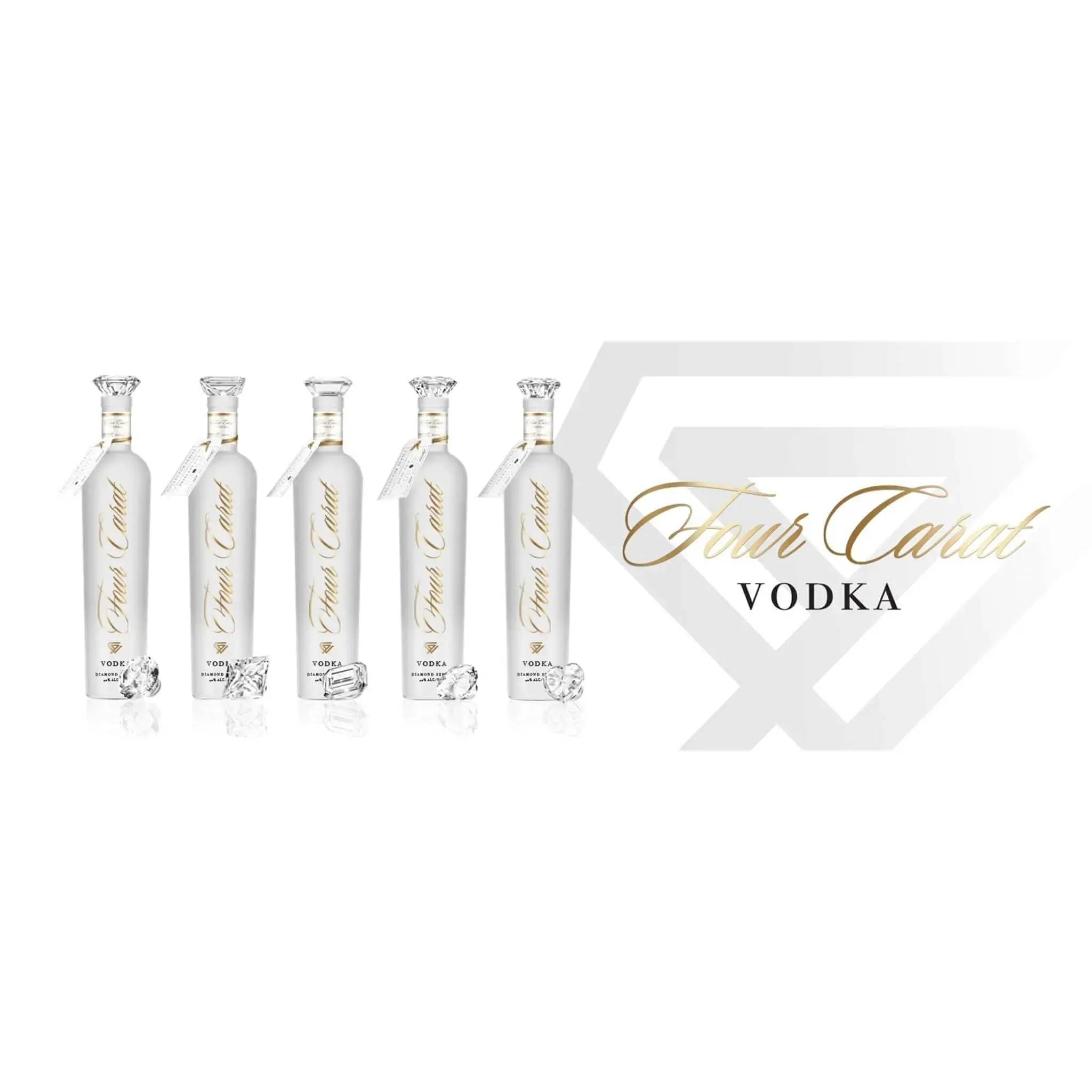 Four Carat Vodka Collectors Edition With Diamond Cut Closure - Image 13