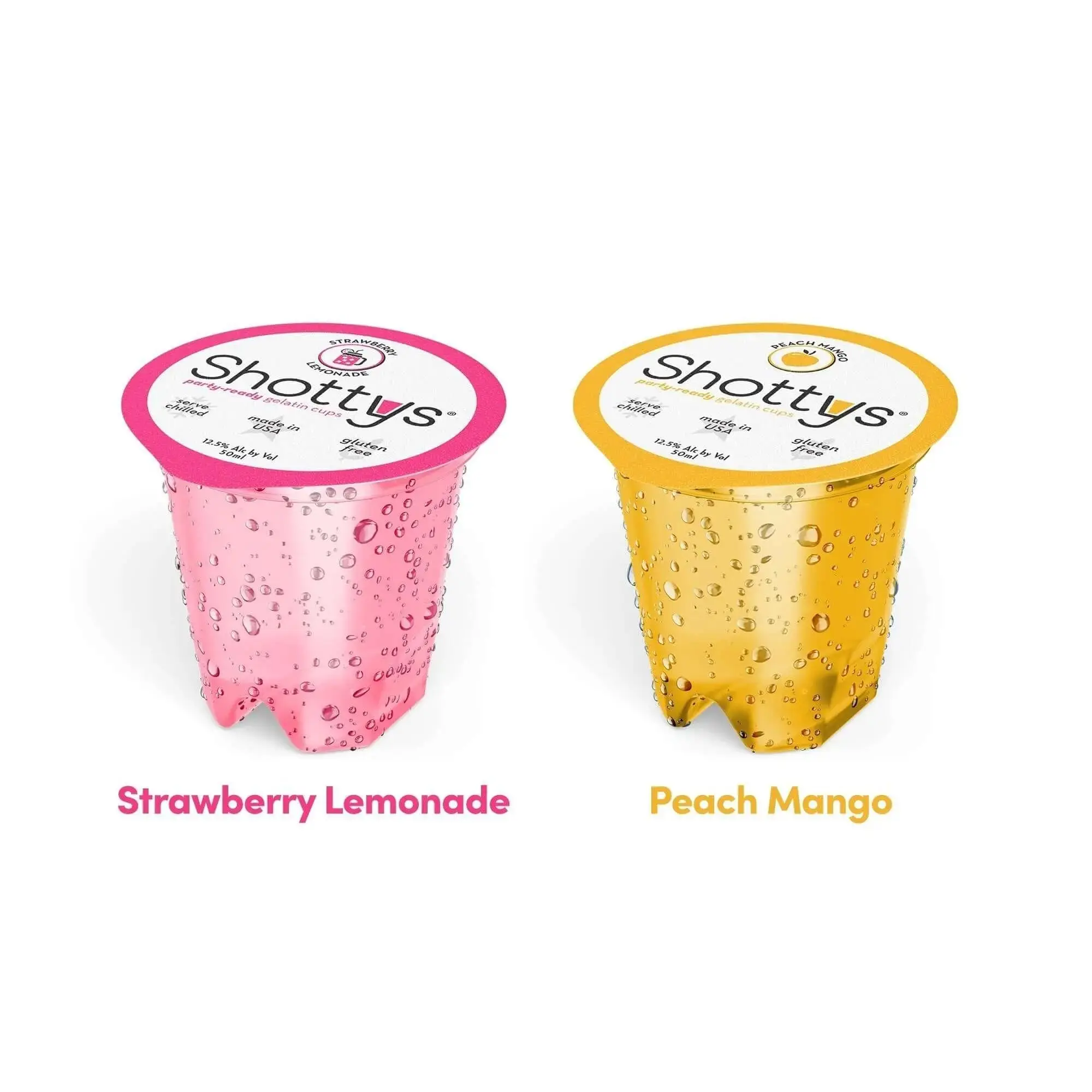 Shottys Strawberry Lemonade/Peach Mango Gelatin Shots (8 shots) - Image 3