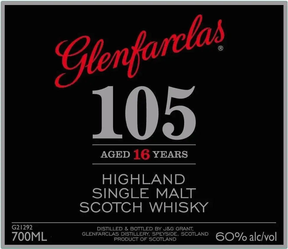 Glenfarclas 105 Aged 16 Years Highland Single Malt Scotch Whisky