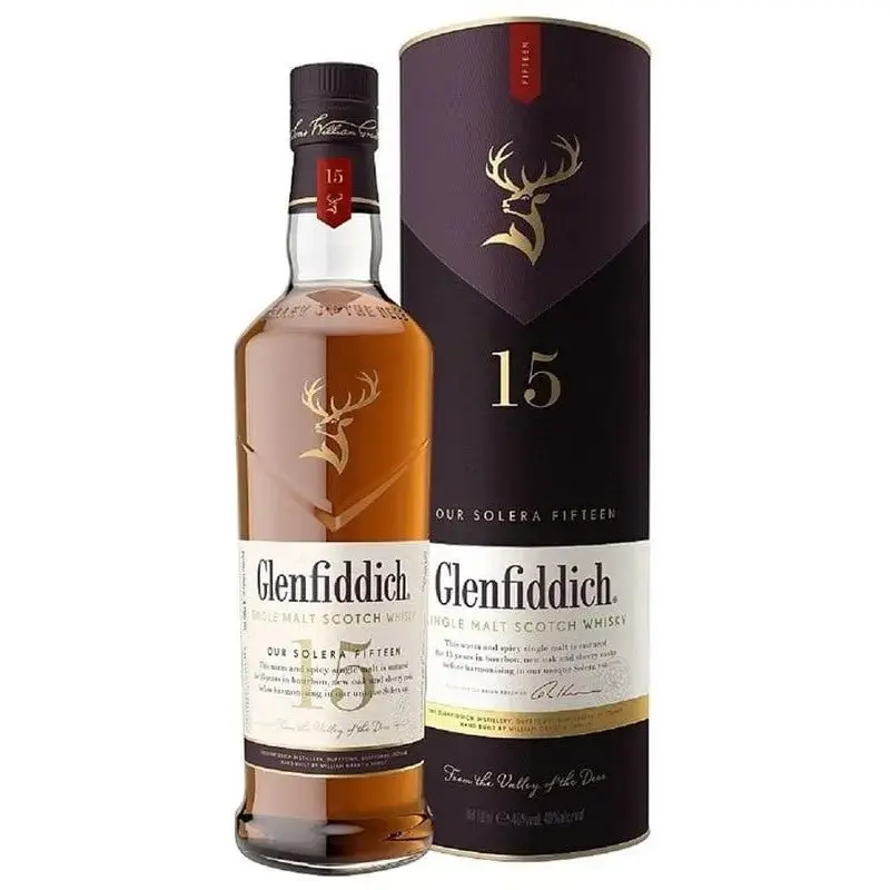 Glenfiddich 15 Year Old Solera Reserve Single Malt Scotch Whisky
