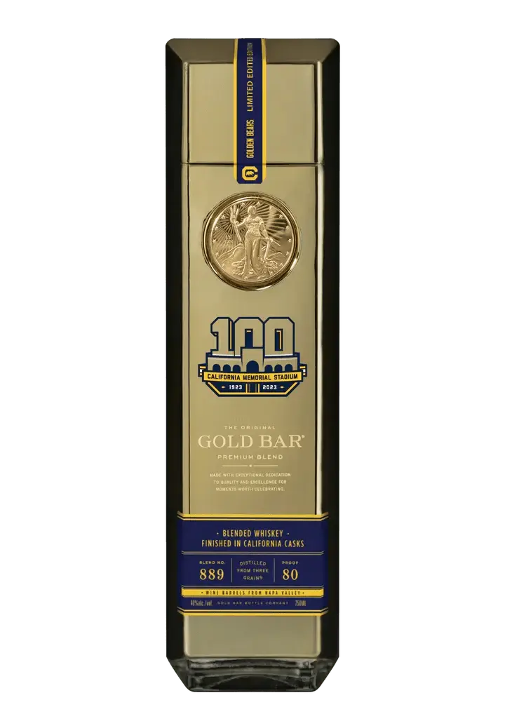 Gold Bar California Memorial Stadium Limited Edition Blended Whiskey