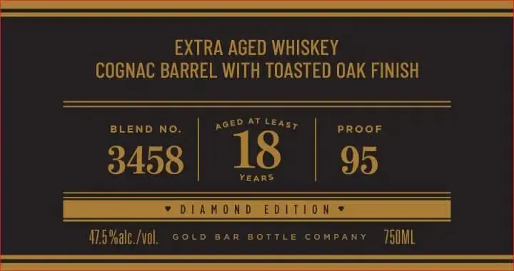 Gold Bar X Kyle Chan Diamond Edition Whiskey – 18 Years, Cognac Barrel Finish - Image 2