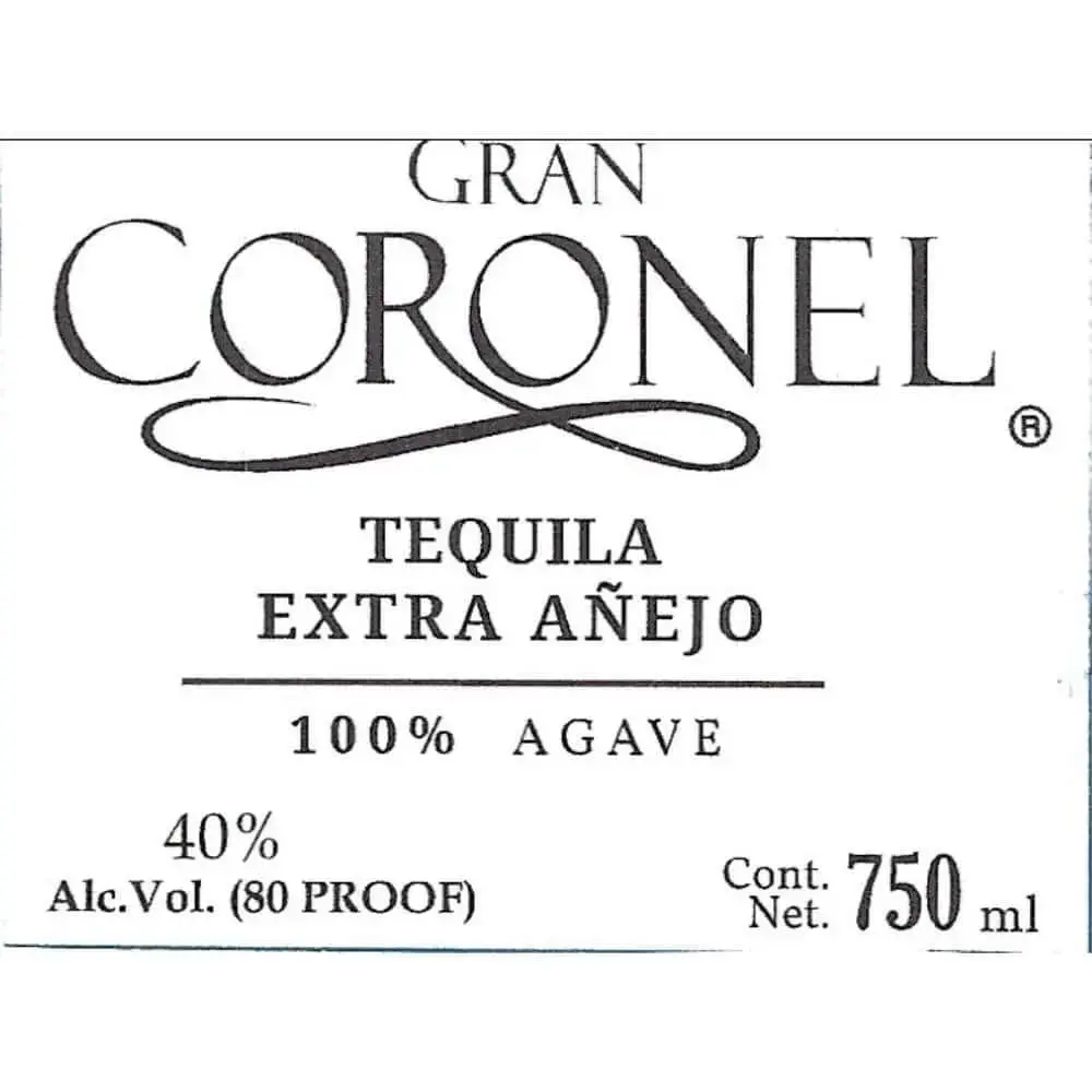 Gran Coronel Extra Anejo Tequila - Image 2