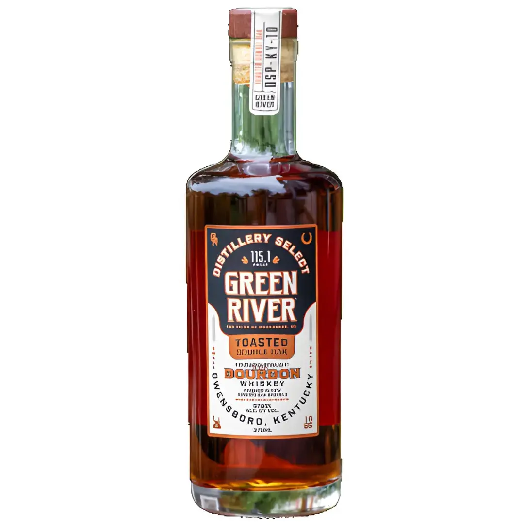 Green River Toasted Double Oak Bourbon 115.1 Proof 375mL