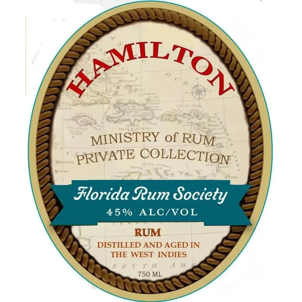 Hamilton Rum Florida Rum Society - Image 2