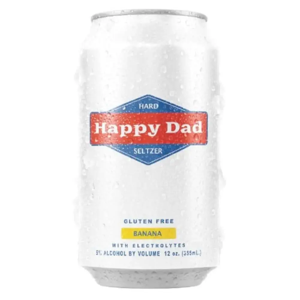 Happy Dad Banana Hard Seltzer Limited Edition 12pk - Image 3