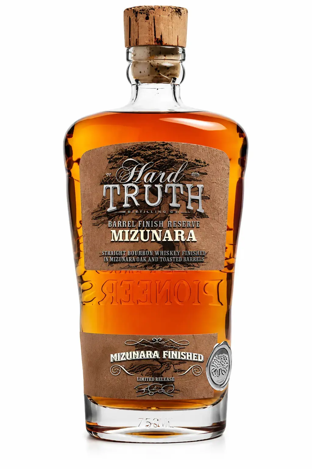 Hard Truth Mizunara Finished Straight Wheated Bourbon Barrel Finish Reserve