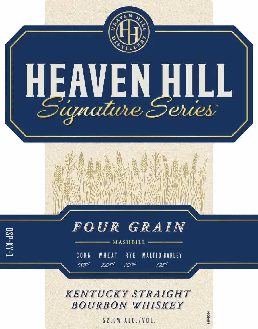 Heaven Hill Signature Series Four Grain Kentucky Straight Bourbon Whiskey 700mL