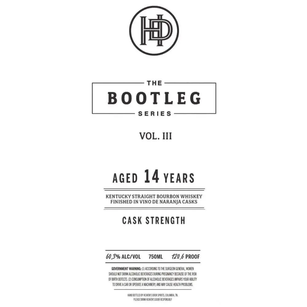 Heaven’s Door The Bootleg Series Vol. III Bourbon - Image 2