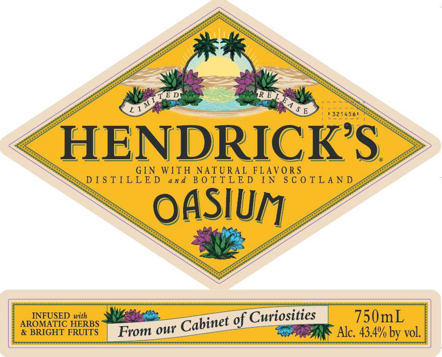 Hendrickās Oasium Limited Release Gin
