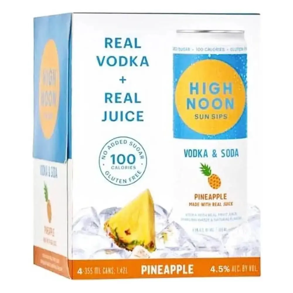 High Noon Pineapple 4 Pack