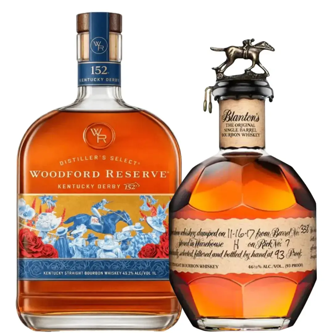 Horse Racing Series Bourbon Bundle 2026: Woodford Reserve Kentucky Derby 152, Blanton's Original Single Barrel
