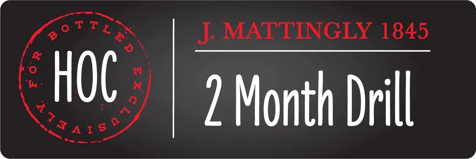 J. Mattingly 1845 Single Barrel Bourbon ā2 Month Drillā Private Barrel - Image 2