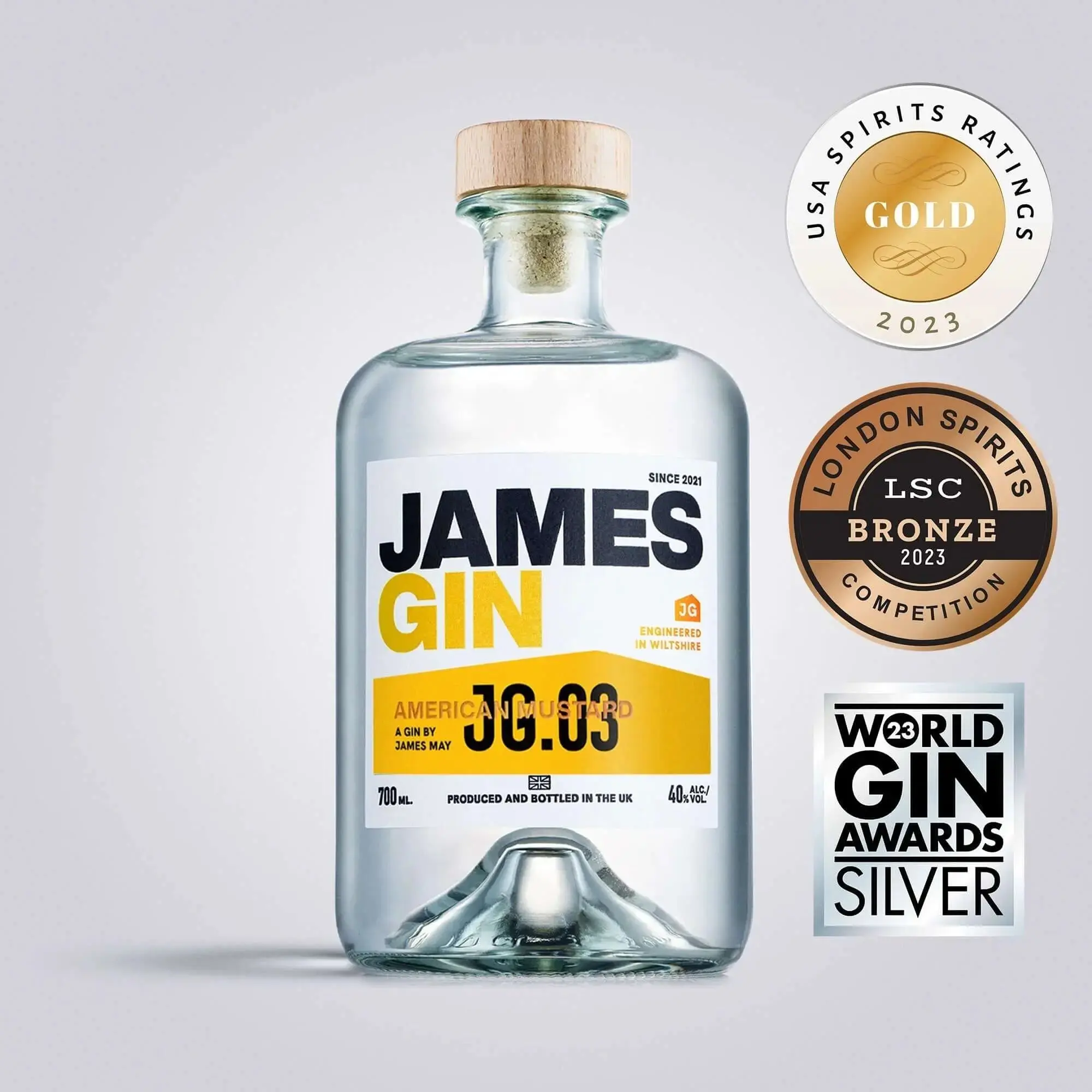 James Gin The Big, Beautiful Bundle W/ Souvenir Gift Key Chain - Image 2