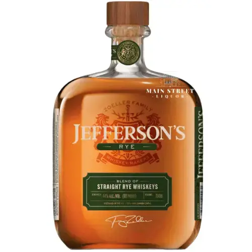 Jefferson's Rye Blend of Straight Rye Whiskeys
