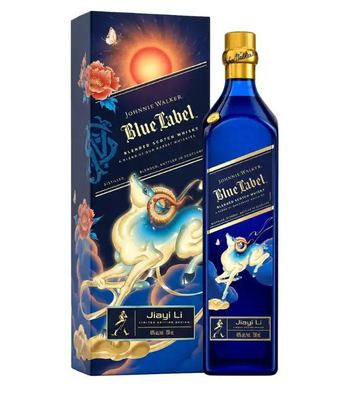 Johnnie Walker Blue Label Year of The Goat Lunar New Year By JiaYi Li (Pre-Order)