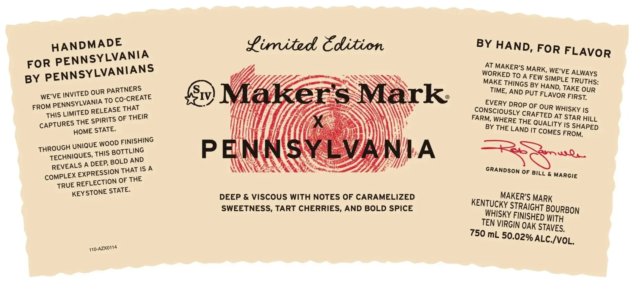 Maker’s Mark x Pennsylvania Limited Edition Bourbon Whisky