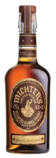 Michter's Toasted Barrel Finish Sour Mash Kentucky Straight Whiskey 2025 Limited Edition
