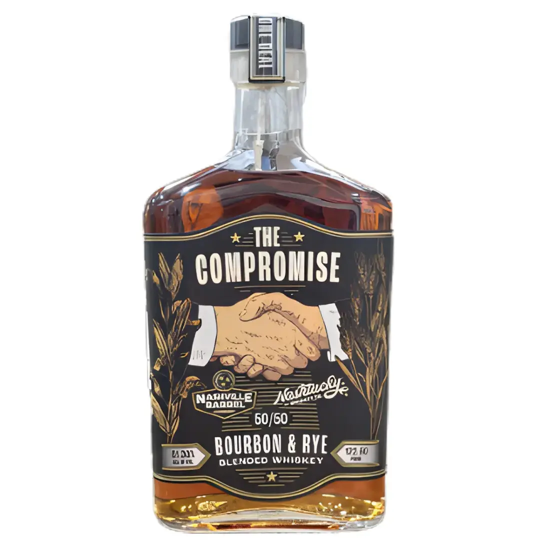 Nashville Barrel Co. & Nashtucky Whiskey Co. The Compromise 50/50 Bourbon & Rye Blended Whiskey