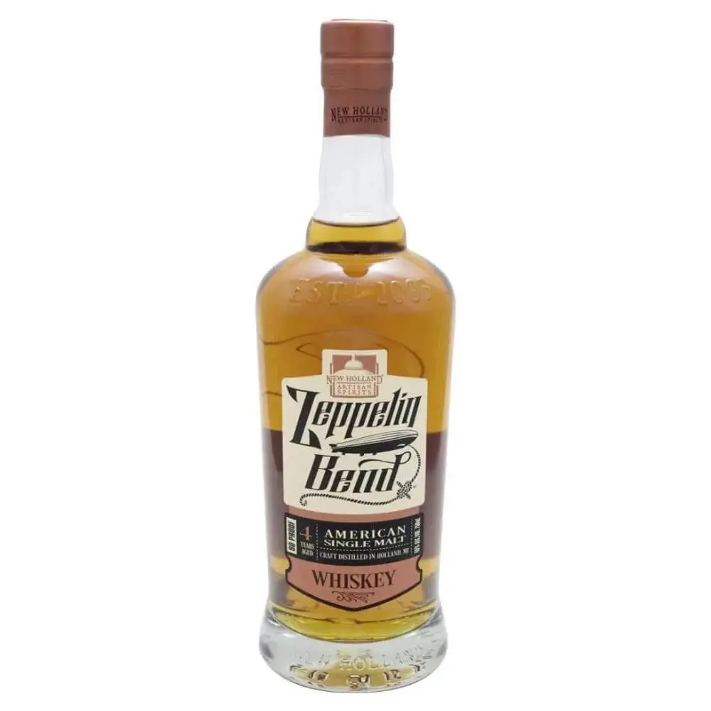 New Holland Spirits Zeppelin Bend Single Malt Whiskey