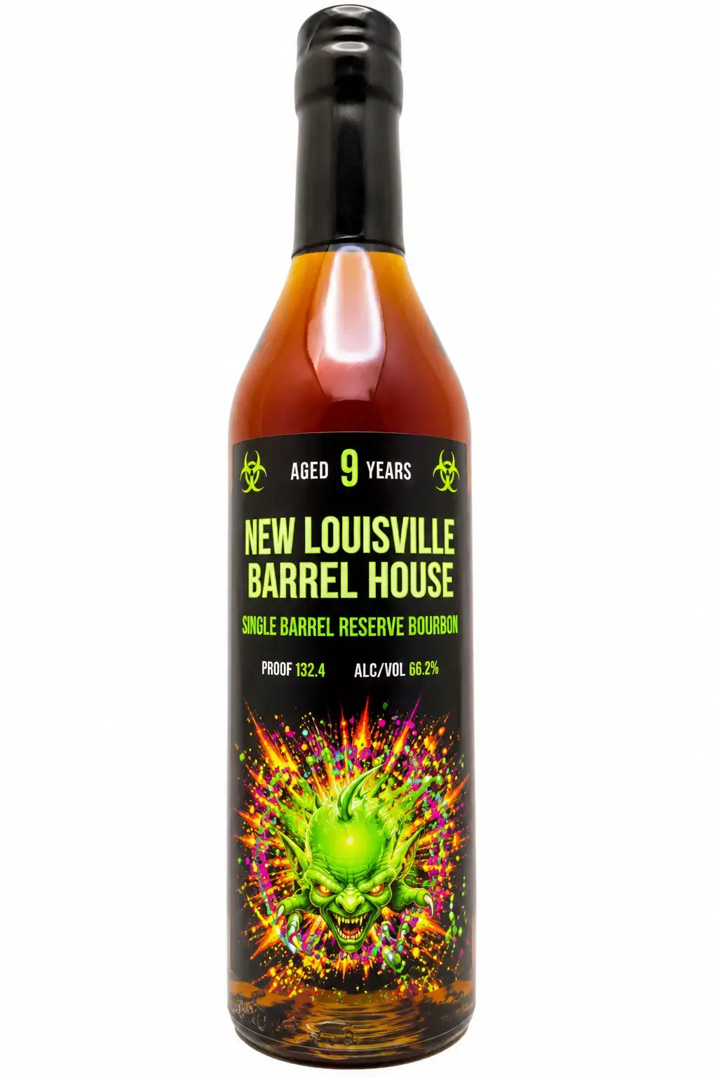 New Louisville Barrel House âGreen Goblinâ 9 Year Old Single Barrel Reserve Bourbon