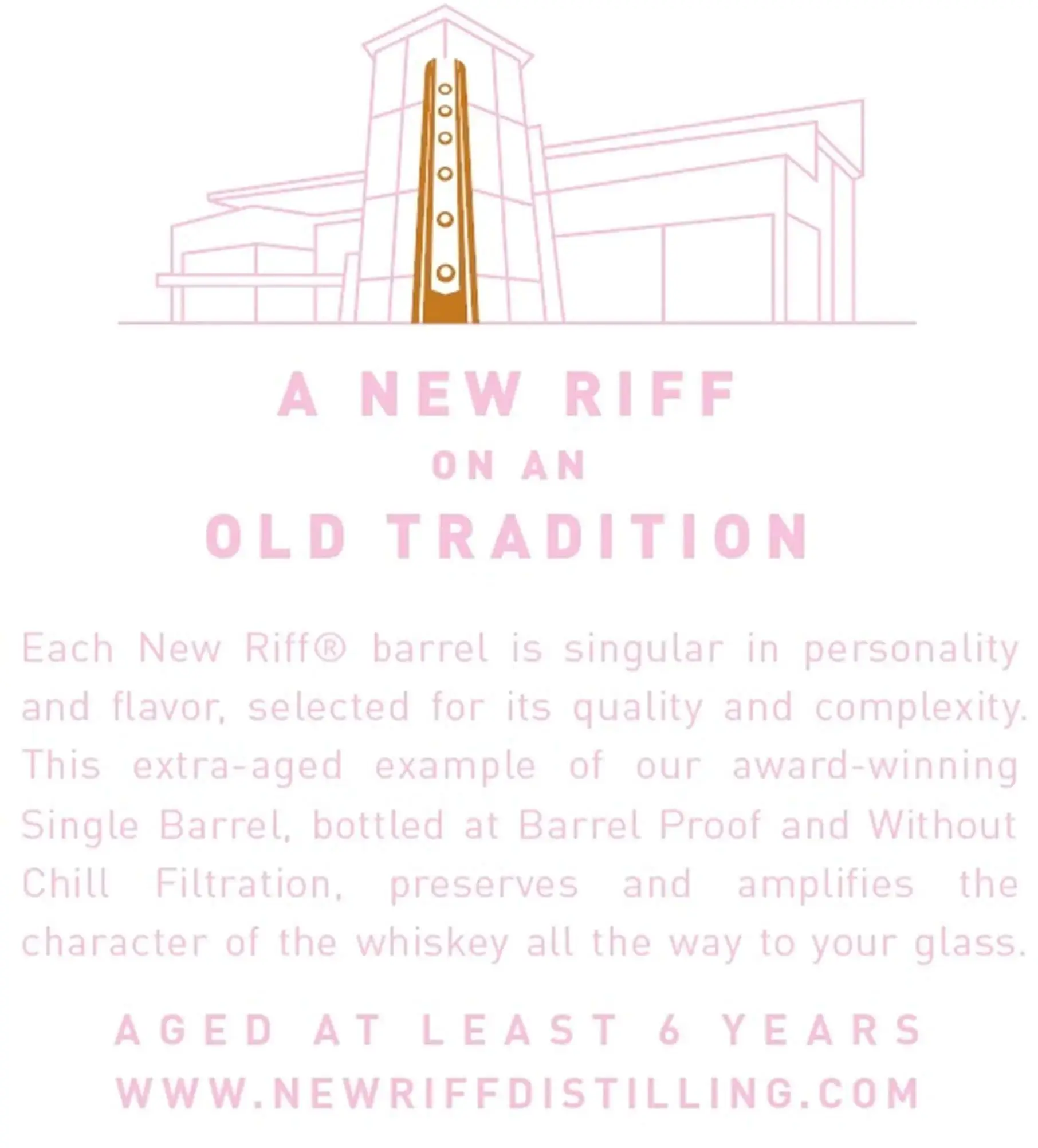New Riff 6-Year Single Barrel Bourbon Whiskey - Barrel Proof - Image 2