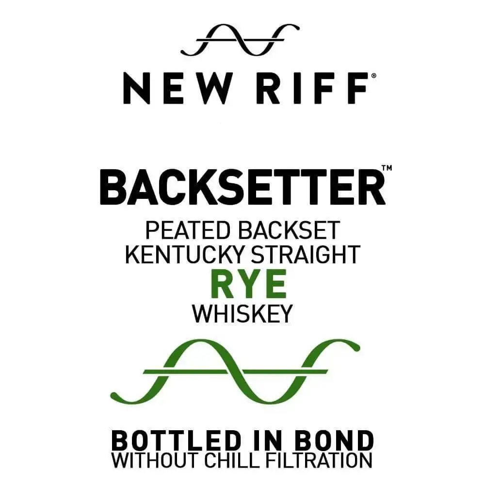 New Riff Backsetter Peated Rye - Image 2