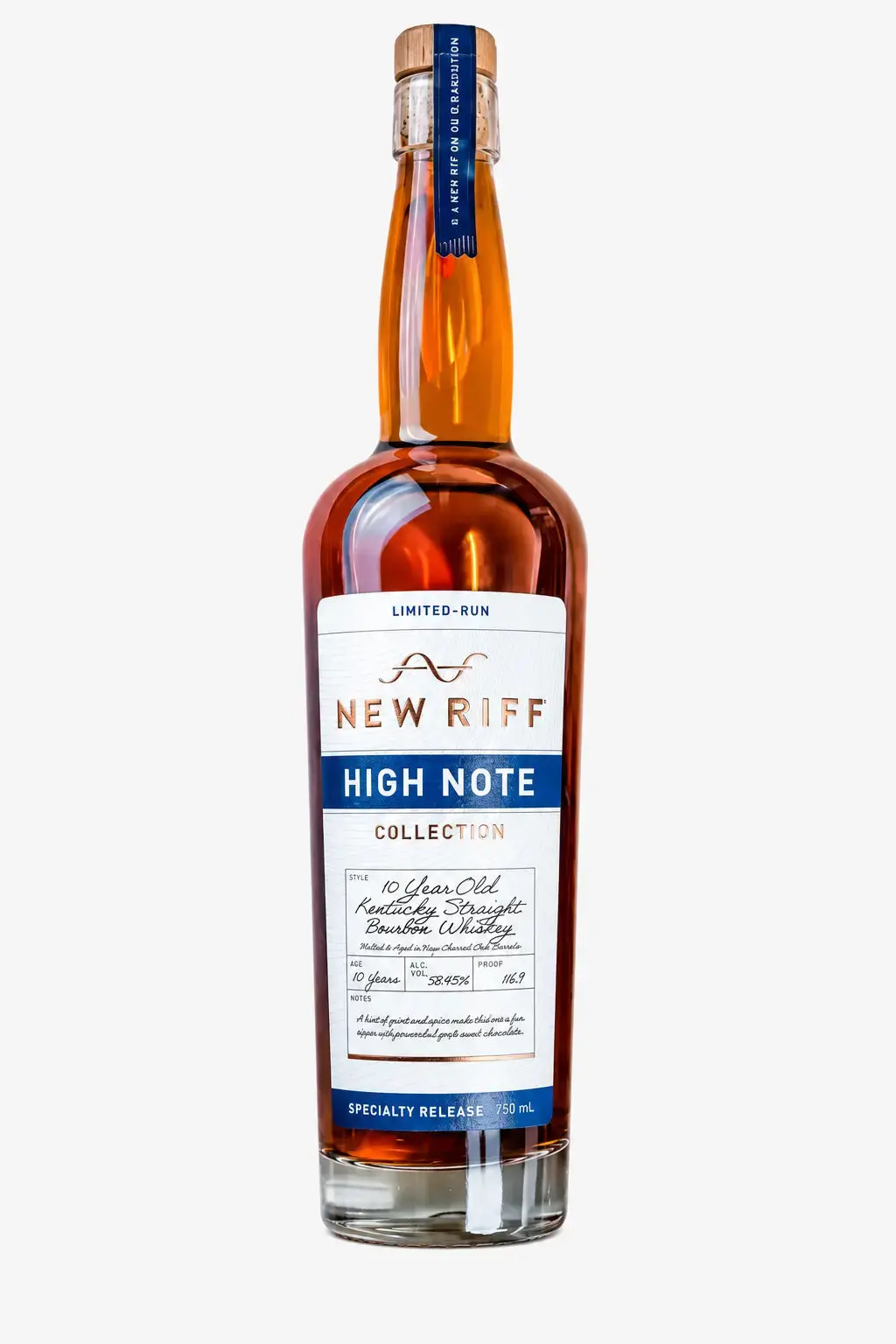 New Riff High Note First Decade Kentucky Straight Bourbon Whiskey 750mL