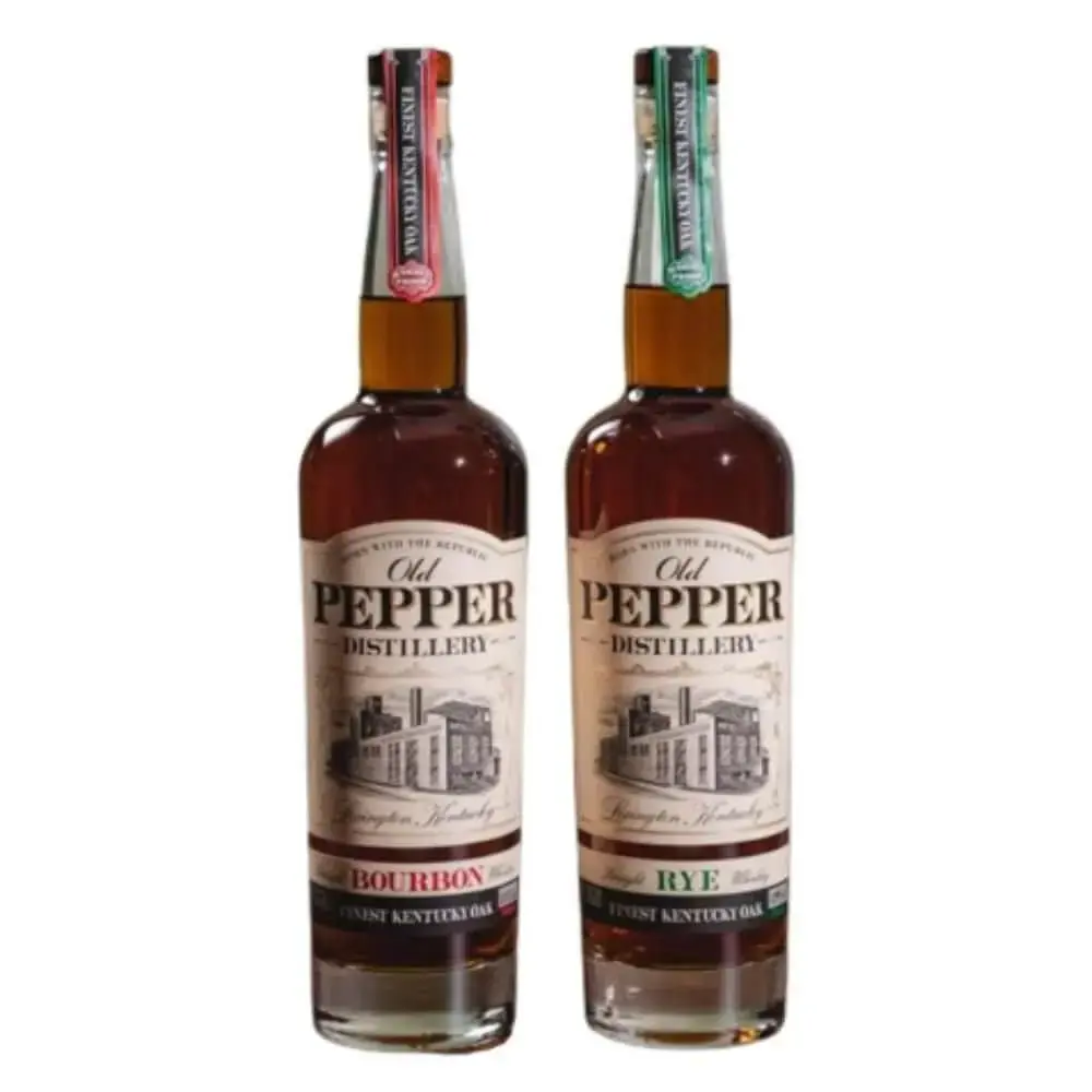 Old Pepper Finest Kentucky Bourbon & Rye Bundle